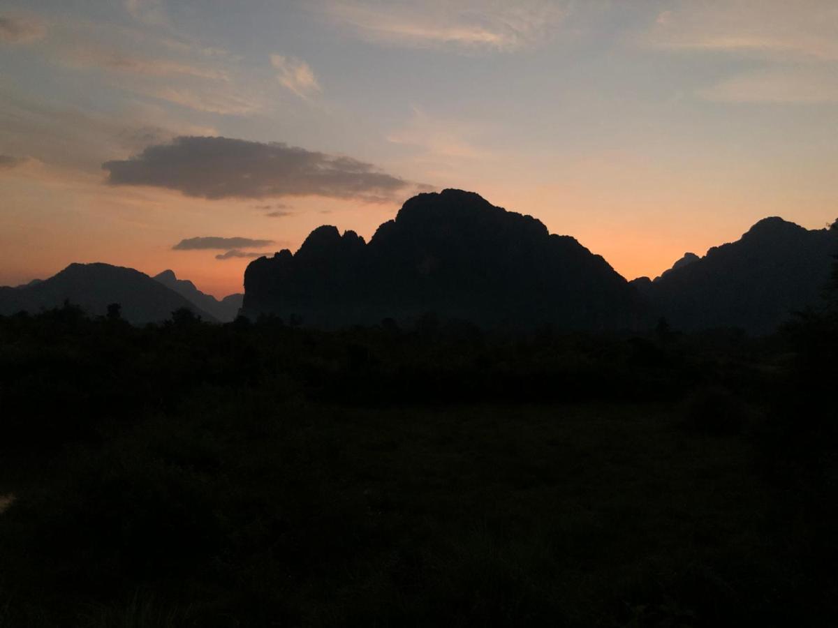 Jungle Paradise Vangvieng - Bungalows Ванг-Виенг Экстерьер фото