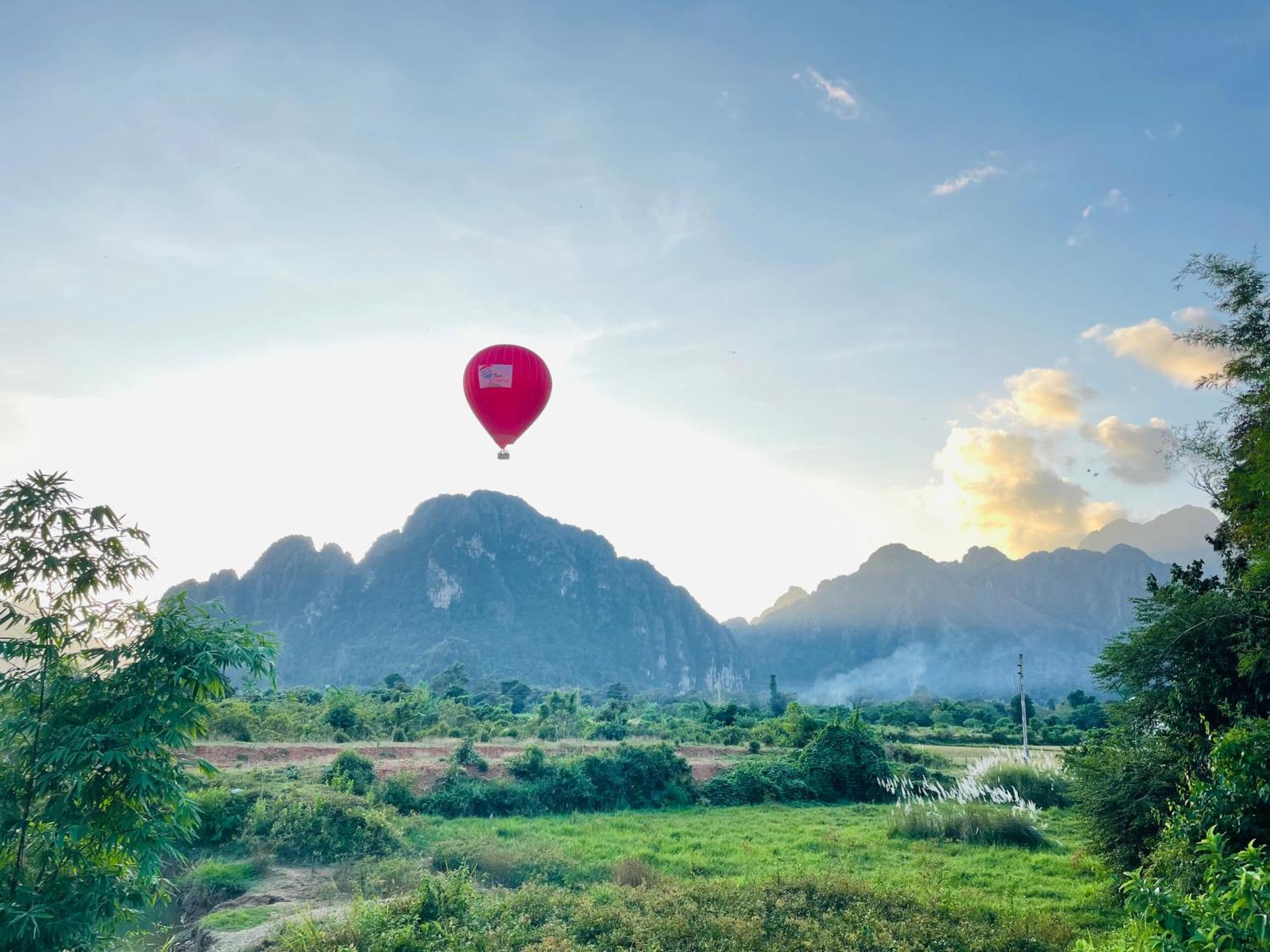 Jungle Paradise Vangvieng - Bungalows Ванг-Виенг Экстерьер фото