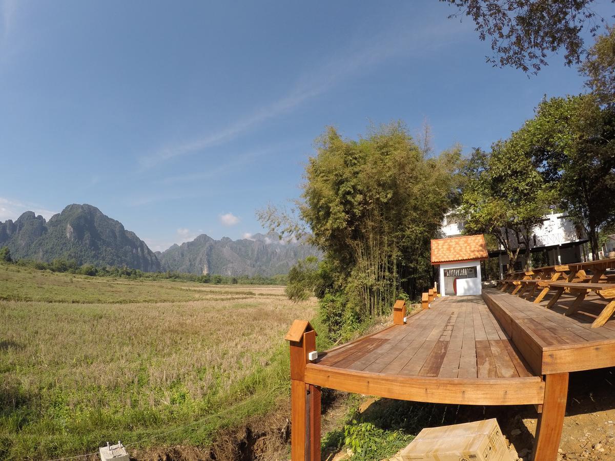 Jungle Paradise Vangvieng - Bungalows Ванг-Виенг Экстерьер фото