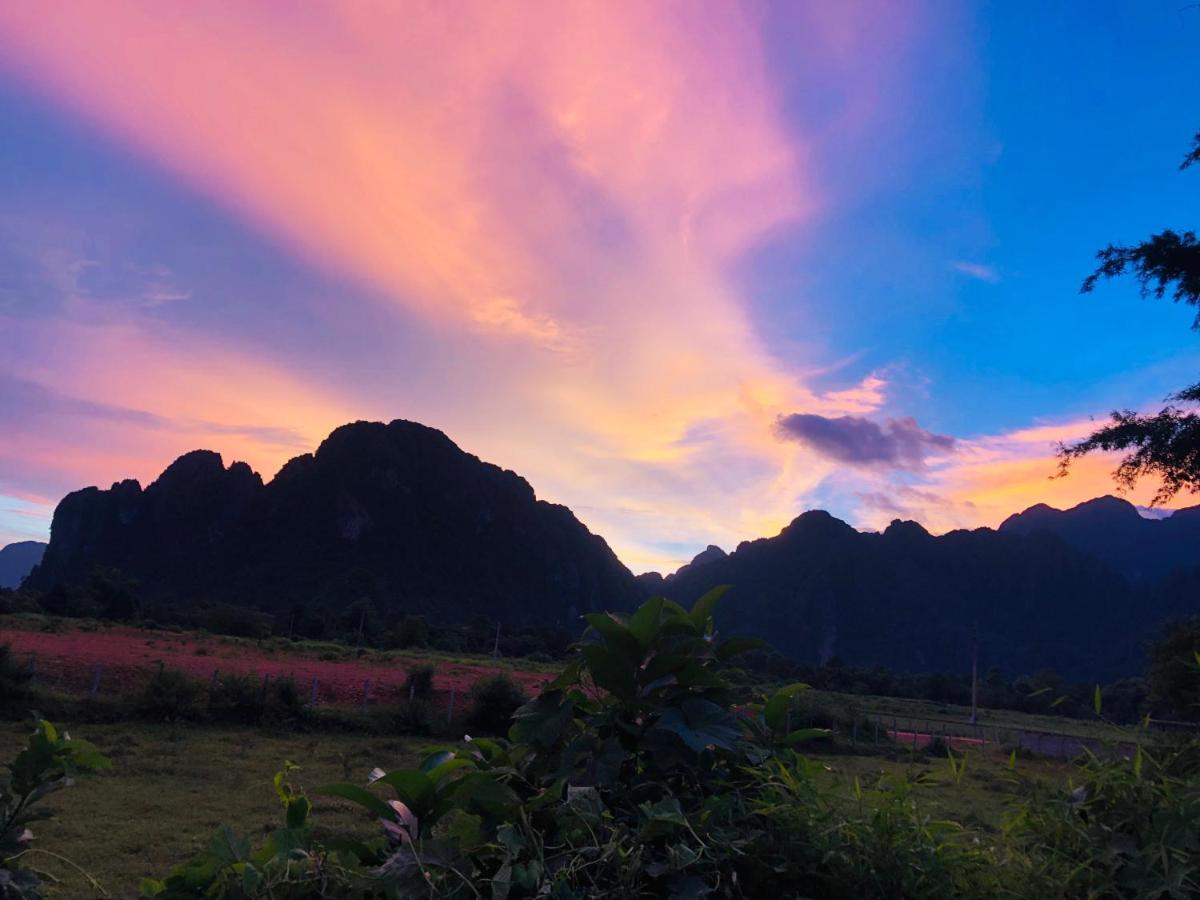 Jungle Paradise Vangvieng - Bungalows Ванг-Виенг Экстерьер фото